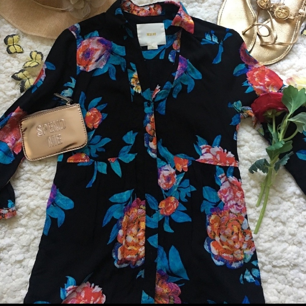Anthropology Maeve Button Down